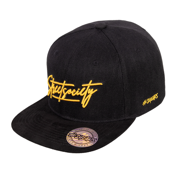 Street Society Snapback Cap "Anniversary" - schwarz