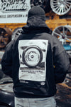 Street Society "BBS Newspaper" Oversize Hoodie schwarz