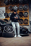 Street Society "BBS Newspaper" Oversize Hoodie schwarz - Street Society Store