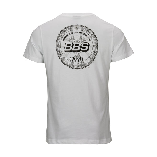 BBS T-Shirt Young Line men white