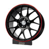 BBS "CH-R Black/Red" miniature rim
