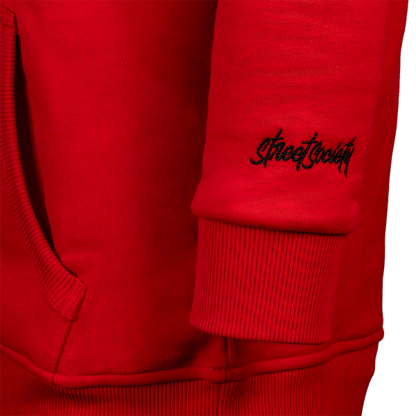 Street Society "BBS Heritage" Hoodie rot - Street Society Store