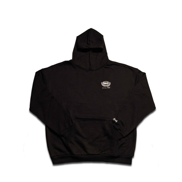 Street Society "BBS Newspaper" Oversize Hoodie schwarz - Street Society Store