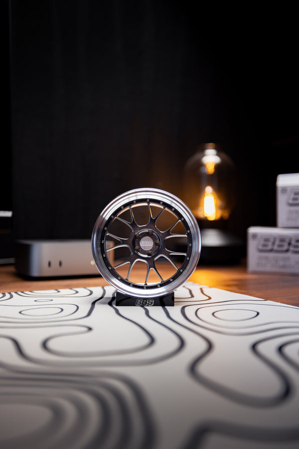 BBS "LM-R Platinum Gray" miniature rim