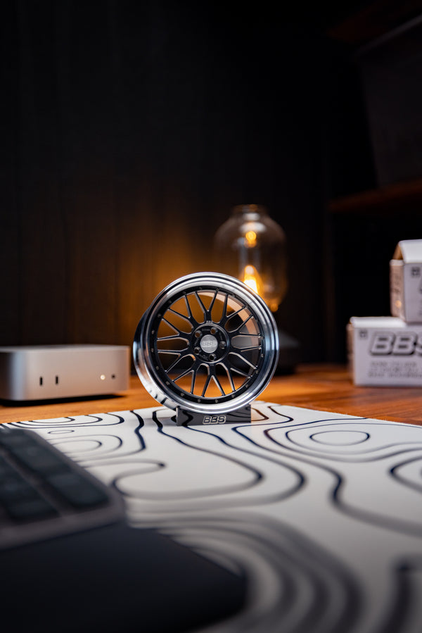 BBS "LM Platinum Gray" miniature rim