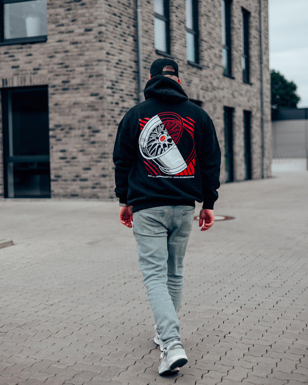 Street Society "BBS Wheels - LM " Hoodie schwarz