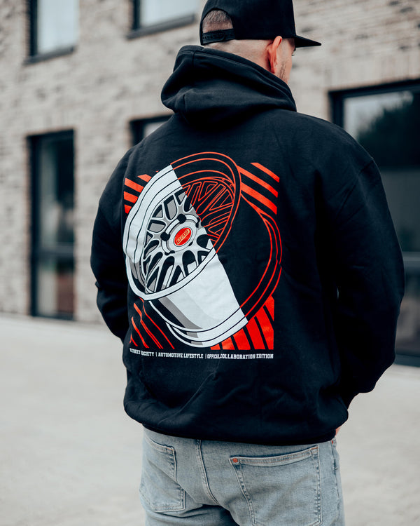 Street Society "BBS Wheels - LM " Hoodie schwarz