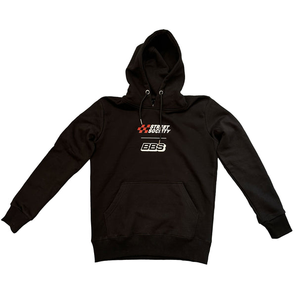 Street Society x BBS Hoodie "Retro Racing" schwarz