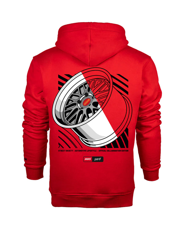 Street Society "BBS Heritage" Hoodie rot