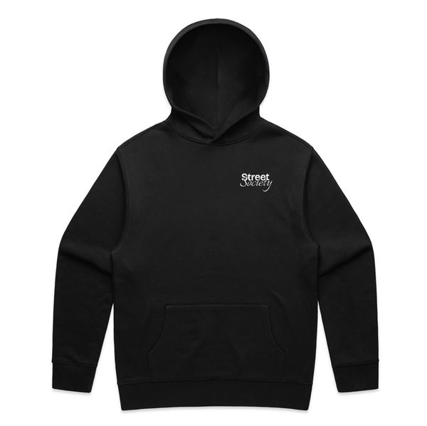 Street Society "Live the Movement" Hoodie schwarz