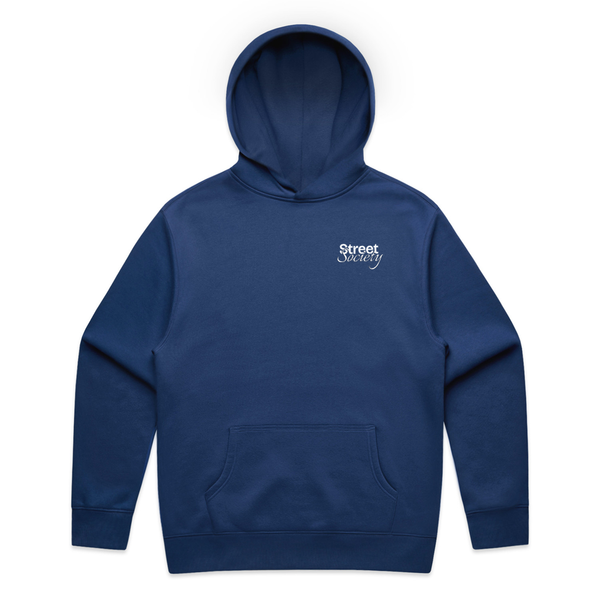 Street Society "Live the Movement" Hoodie blue