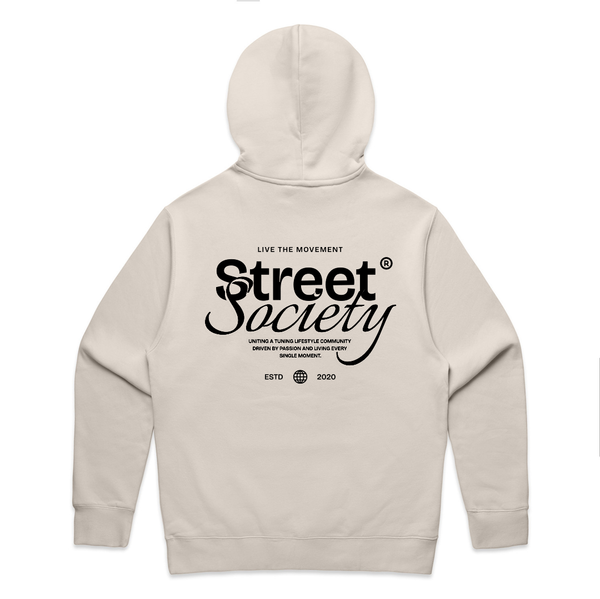 Street Society "Live the Movement" Hoodie bone