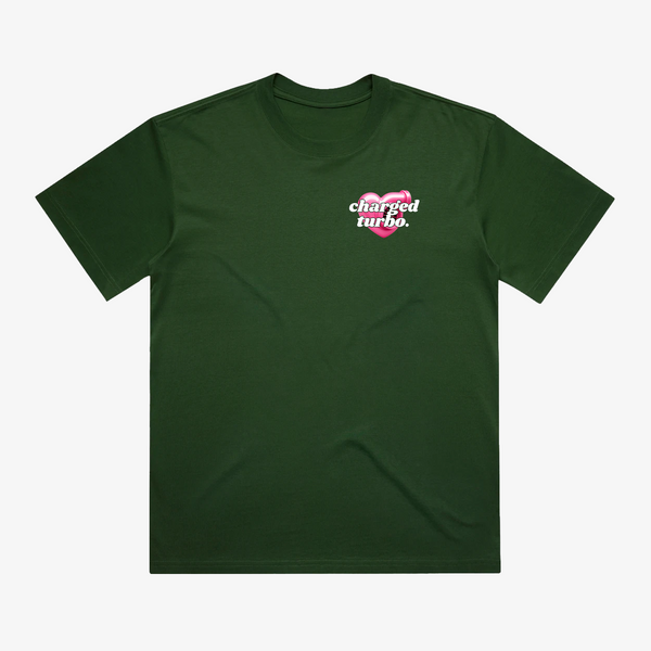 Street Society "Charged Turbo" Oversized T-Shirt green - Street Society Store