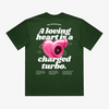 Street Society "Charged Turbo" Oversized T-Shirt green - Street Society Store