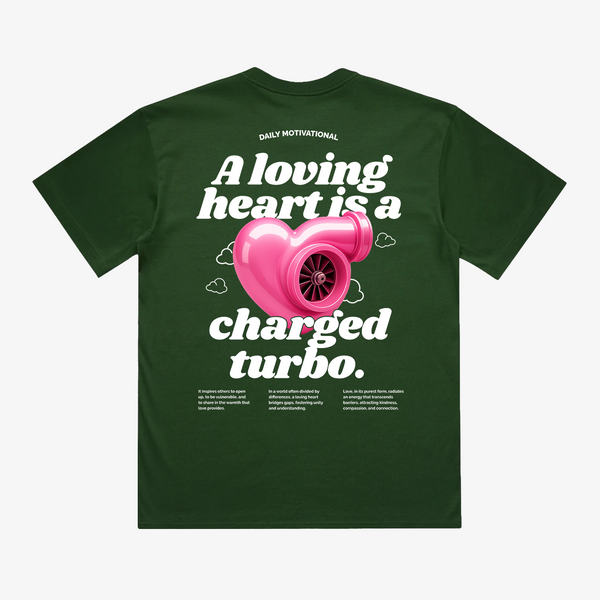 Street Society "Charged Turbo" Oversized T-Shirt green - Street Society Store