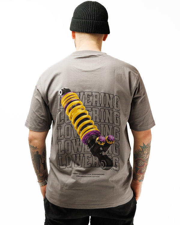Street Society "Lowering" T-Shirt grau - Street Society Store