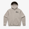 Street Society "KW Owners Club" Oversized Hoodie Beige - Street Society Store
