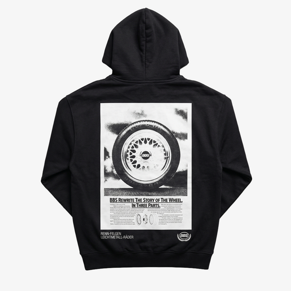 Street Society "BBS Newspaper" Oversize Hoodie schwarz - Street Society Store