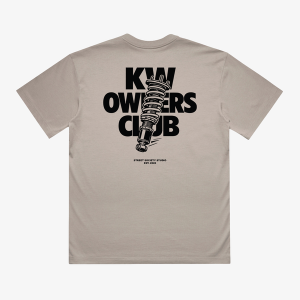 Street Society "Owners Club" Oversized T-Shirt beige