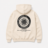 Street Society "BBS Rims" Oversized Hoodie cream