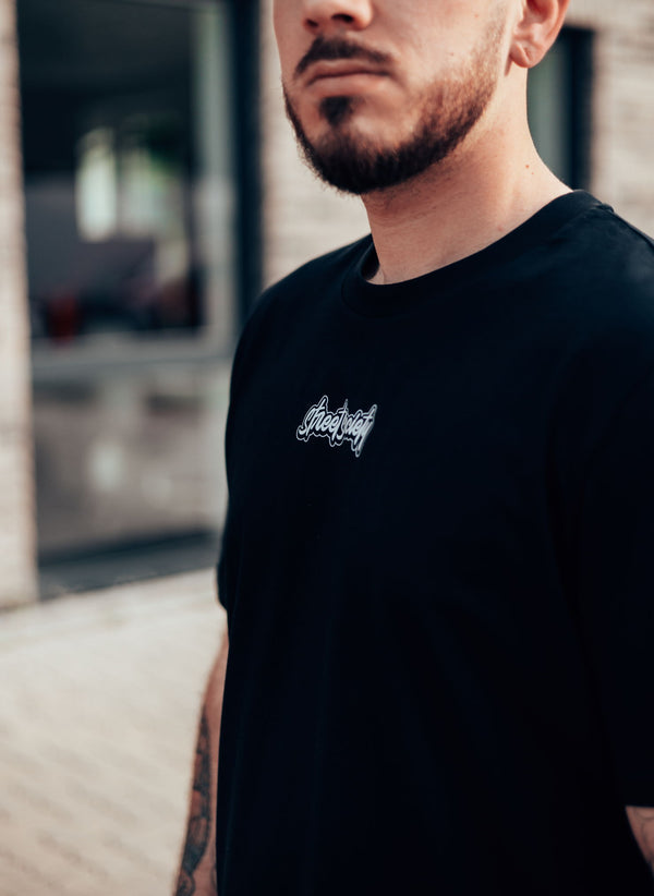 Street Society "Badge" Shirt schwarz