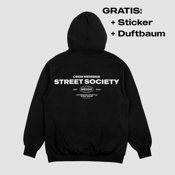 Street Society Supporter Paket - Hoodie "Crew Member 2025"