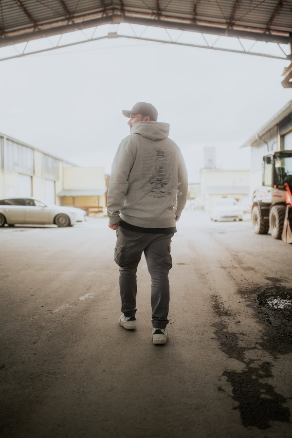 Street Society "KW Edition 01" Hoodie - grau meliert