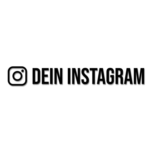 "Dein Instagram" Sticker