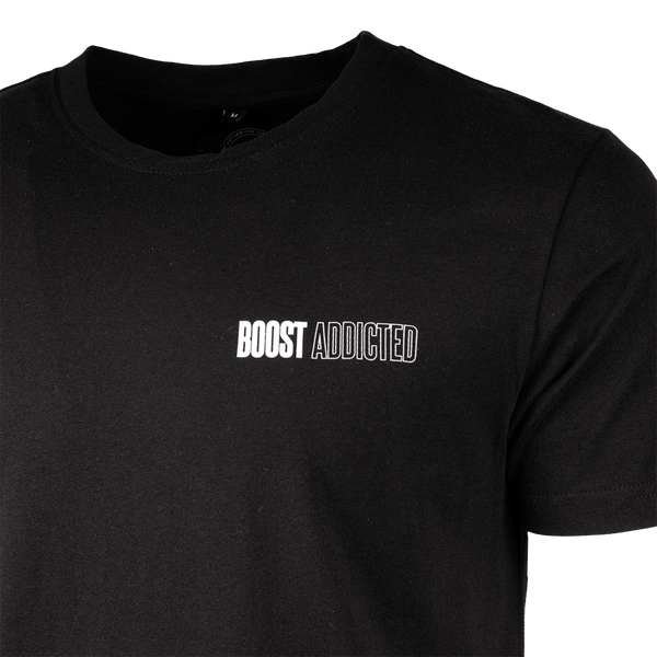 Street Society T-Shirt "Boost Addicted" schwarz