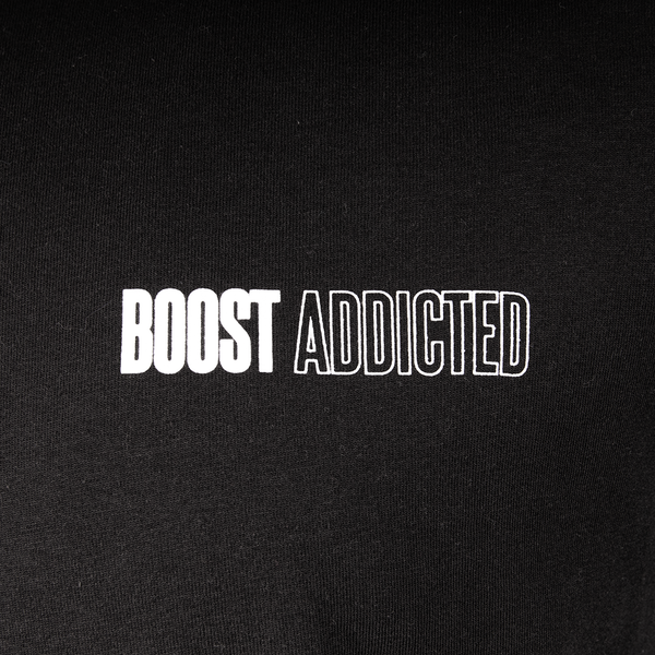 Street Society T-Shirt "Boost Addicted" schwarz