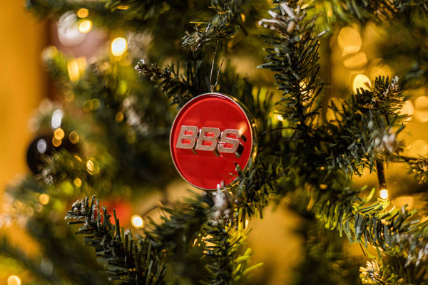 BBS Ornamente Christbaumkugel im Nabendeckel-Design