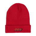 BBS Mütze rot mit Stick