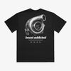Street Society "Addicted Turbolader" Oversized T-Shirt schwarz