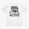Street Society "Boost Garage" Oversized T-Shirt weiß