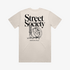 Street Society "Built for the Streets" Regular T-Shirt bone