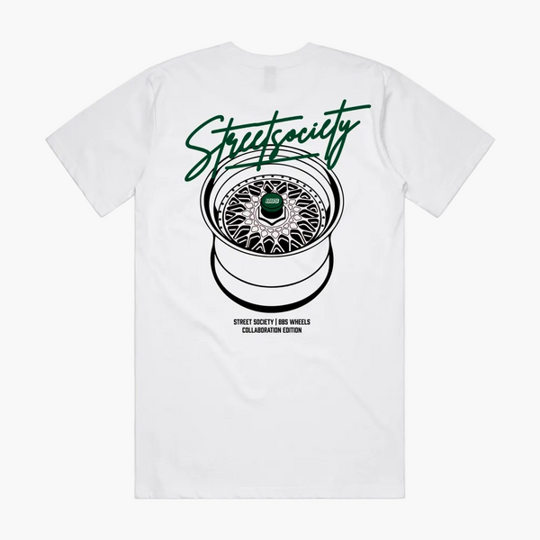 Street Society "BBS Classic RS" Regular T-Shirt weiß