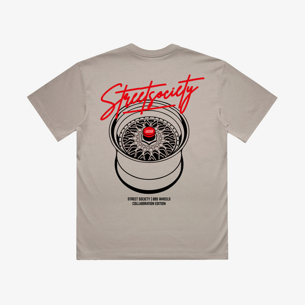 Street Society "BBS Classic RS" Oversized T-Shirt beige - Street Society Store