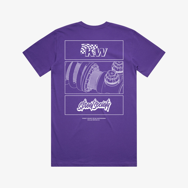 Street Society "KW Edition 02" shirt purple