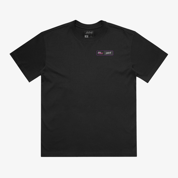 Street Society "KW Graphics" Oversized T-Shirt schwarz