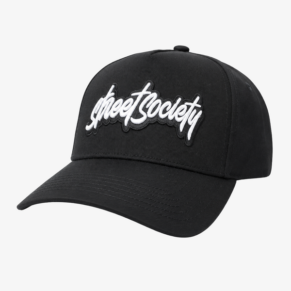 Street Society Curved Cap schwarz - Street Society Store
