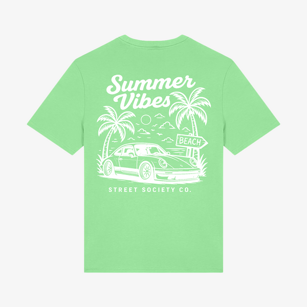 Street Society "Summer Vibes" T-Shirt mint - Street Society Store