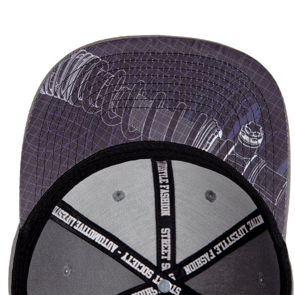 Street Society Snapback Cap "KW Edition" - grey